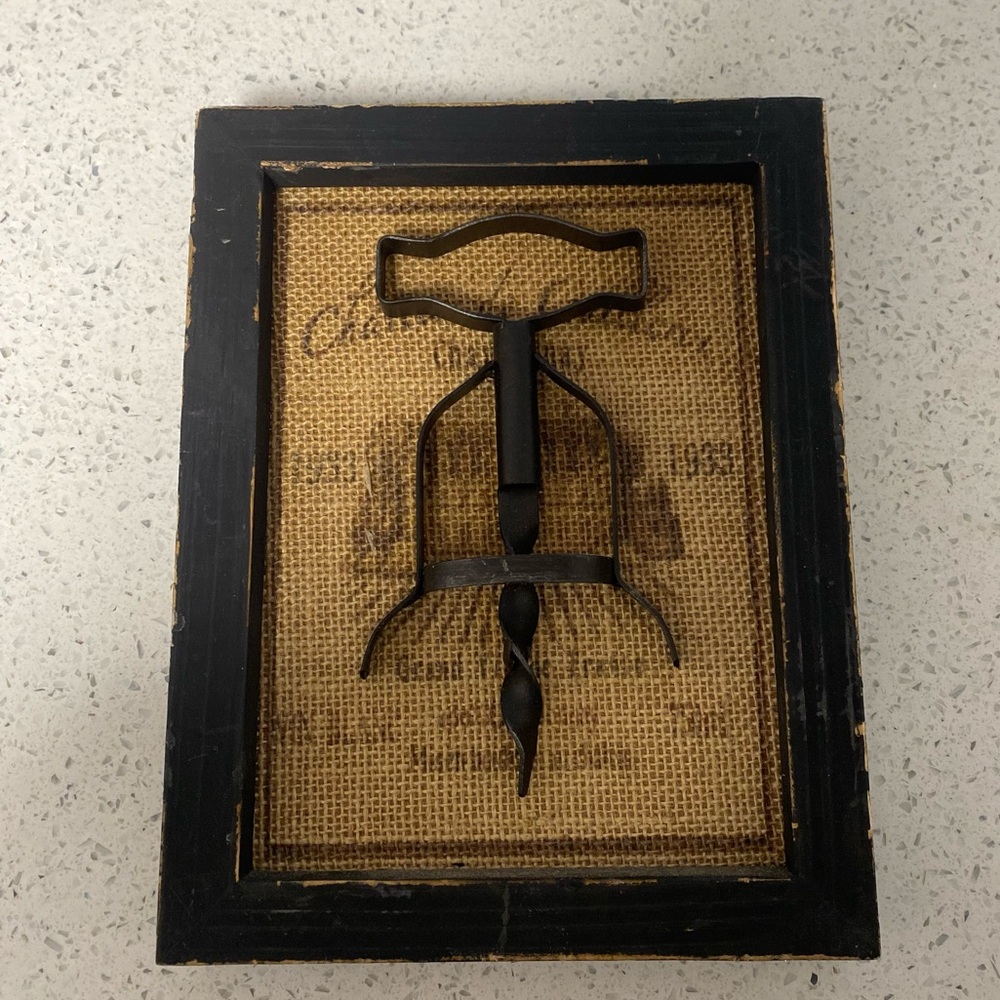Creative Co-Op Corkscrew wall decor